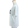 エルメス HERMES プリントTシャツ 2E4613DU ホワイト コットン レディース 半袖Ｔシャツ