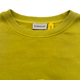 モンクレール MONCLER × JW ANDERSON スウェットシャツ イエロー コットン メンズ スウェット