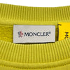 モンクレール MONCLER × JW ANDERSON スウェットシャツ イエロー コットン メンズ スウェット