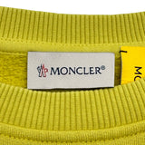 モンクレール MONCLER × JW ANDERSON スウェットシャツ イエロー コットン メンズ スウェット