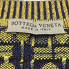 ボッテガ・ヴェネタ BOTTEGA VENETA イントレチャート半袖ニットトップス 504394 イエロー ポリエステル レディース その他トップス