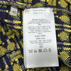 ボッテガ・ヴェネタ BOTTEGA VENETA イントレチャート半袖ニットトップス 504394 イエロー ポリエステル レディース その他トップス