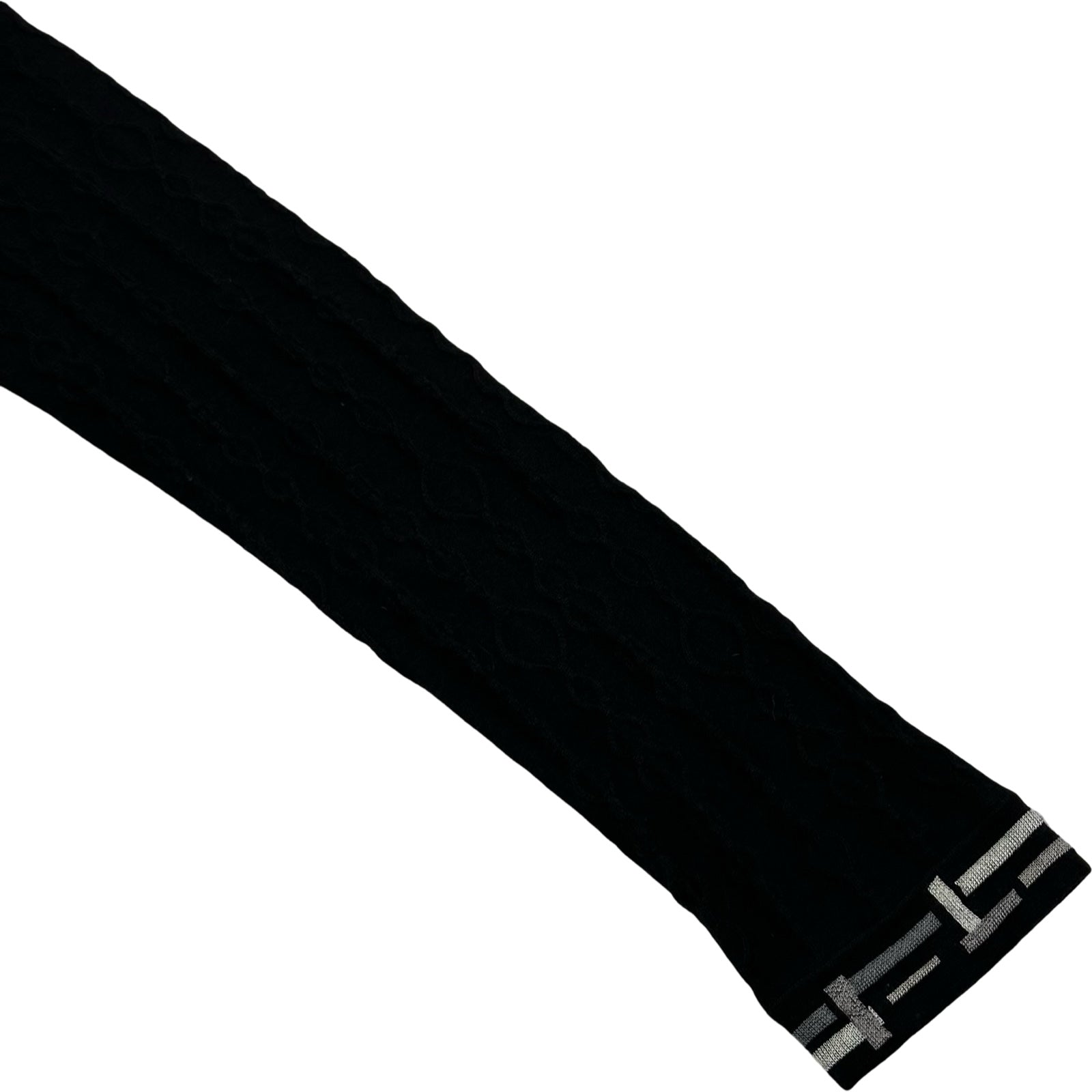 エルメス HERMES 総柄エンボスニットセーター 3H2619DA ブラック