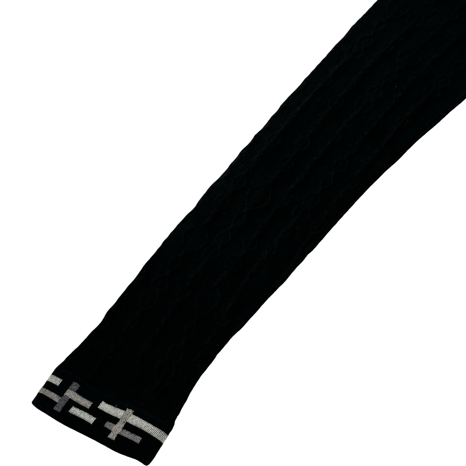 エルメス HERMES 総柄エンボスニットセーター 3H2619DA ブラック