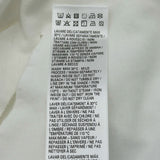 バレンシアガ BALENCIAGA デストロイ加工ロゴプリントTシャツ 651795 ホワイト コットン メンズ 半袖Ｔシャツ