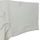 バレンシアガ BALENCIAGA デストロイ加工ロゴプリントTシャツ 651795 ホワイト コットン メンズ 半袖Ｔシャツ