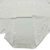 バレンシアガ BALENCIAGA デストロイ加工ロゴプリントTシャツ 651795 ホワイト コットン メンズ 半袖Ｔシャツ