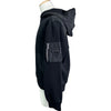 プラダ PRADA Re Nylon トライアングルロゴ フーディー UJL04C ブラック コットン メンズ パーカー