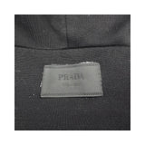 プラダ PRADA Re Nylon トライアングルロゴ フーディー UJL04C ブラック コットン メンズ パーカー