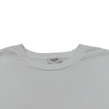 セリーヌ CELINE ロゴプリントTシャツ 2X681671Q ホワイト コットン メンズ 半袖Ｔシャツ