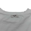 セリーヌ CELINE ロゴプリントTシャツ 2X681671Q ホワイト コットン メンズ 半袖Ｔシャツ