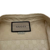 グッチ GUCCI GG総柄シルクブラウス 720539 ベージュ シルク レディース ブラウス