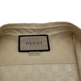 グッチ GUCCI GG総柄シルクブラウス 720539 ベージュ シルク レディース ブラウス