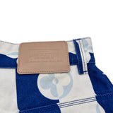 ルイ・ヴィトン LOUIS VUITTON ジャイアントモノグラムデニムパンツ FLPA15 ホワイト コットン レディース デニムパンツ