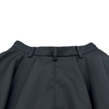 プラダ PRADA Re-Nylonトライアングルロゴスカート 21X925 ブラック ナイロン レディース ロングスカート