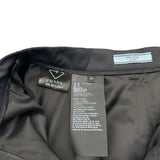 プラダ PRADA Re-Nylonトライアングルロゴスカート 21X925 ブラック ナイロン レディース ロングスカート