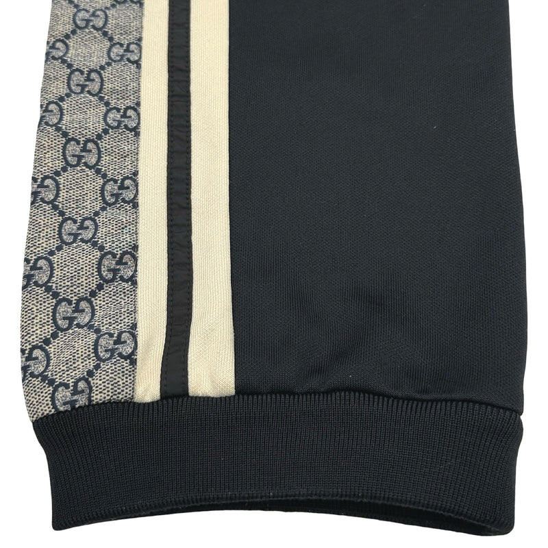 グッチ GUCCI GGライントラックパンツ 545603 ブラック ポリエステル