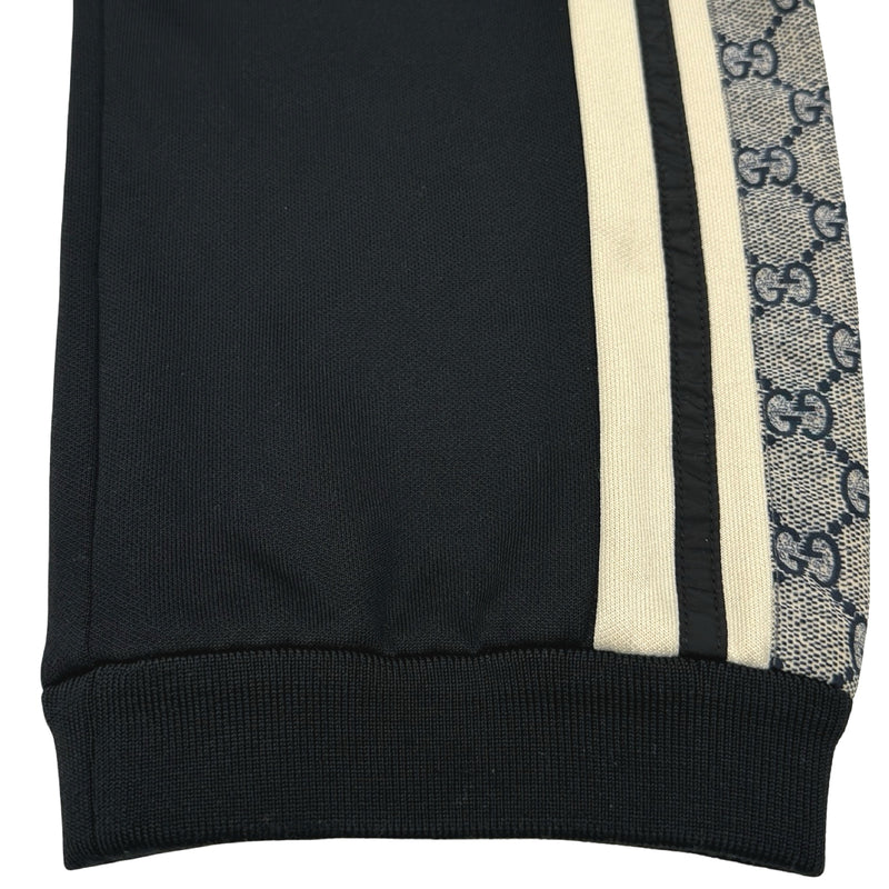 グッチ GUCCI GGライントラックパンツ 545603 ブラック ポリエステル