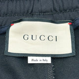 グッチ GUCCI GGライントラックパンツ 545603 ブラック ポリエステル メンズ パンツ