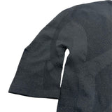バレンシアガ BALENCIAGA ロゴプリントドッキングワンピース 571126 ブラック コットン レディース ワンピース