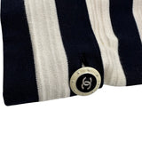 シャネル CHANEL ニットワンピース P47532 ネイビー コットン レディース ワンピース