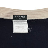 シャネル CHANEL ニットワンピース P47532 ネイビー コットン レディース ワンピース