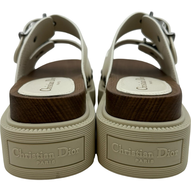 クリスチャン・ディオール Christian Dior レザーベルトサンダル