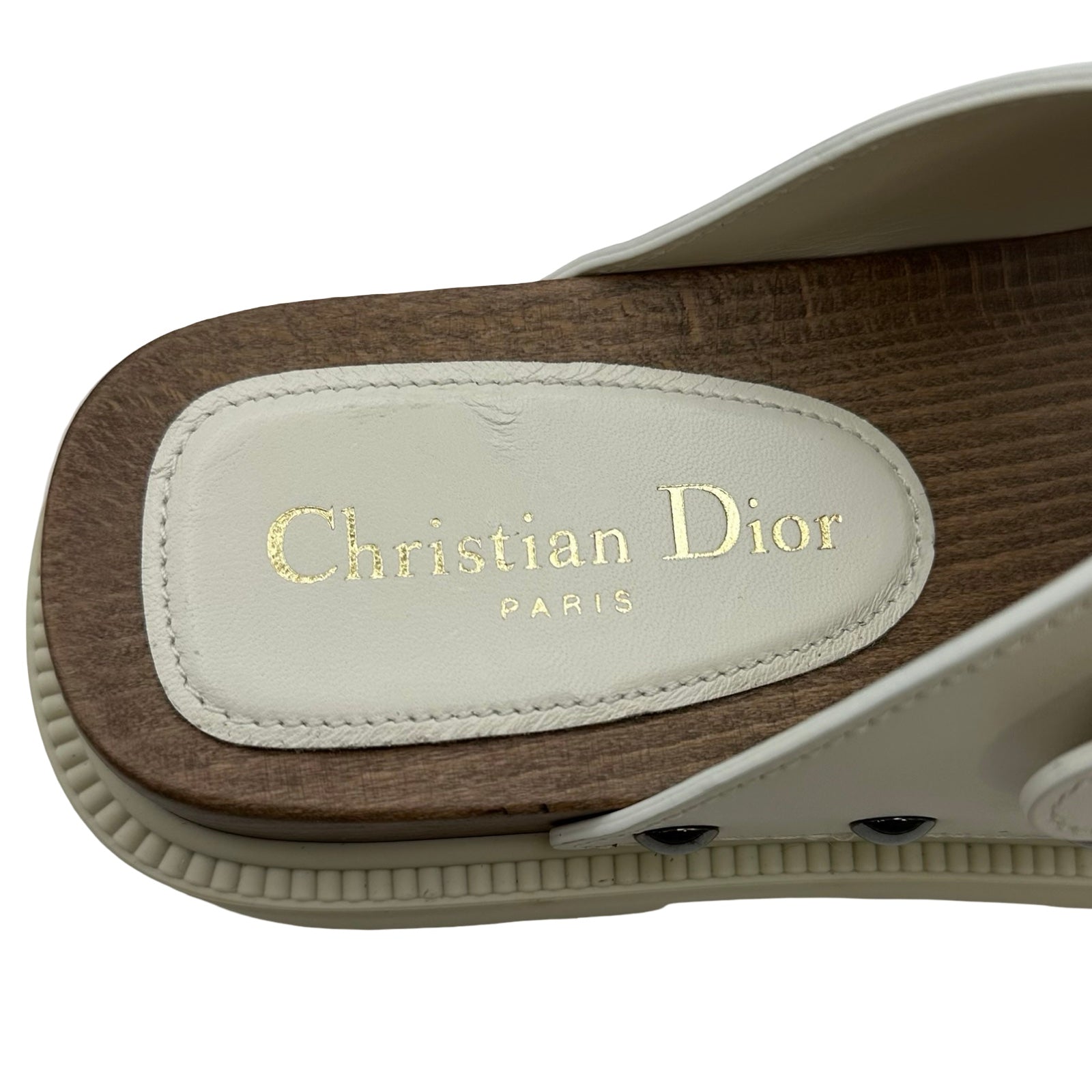 クリスチャン・ディオール Christian Dior レザーベルトサンダル