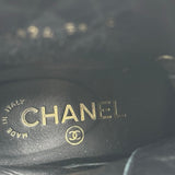 シャネル CHANEL マトラッセキルティングショートブーツ G36424 ブラック レザー レディース ブーツ