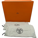 エルメス HERMES サンジェルマン ケリー金具レザーショーツブーツ ブラウン レザー レディース ブーツ