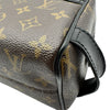 ルイ・ヴィトン LOUIS VUITTON トゥルース・トワレ M40378 ブラウン ブラック シルバー金具 モノグラム・マカサー メンズ セカンドバッグ