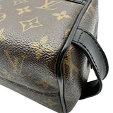 ルイ・ヴィトン LOUIS VUITTON トゥルース・トワレ M40378 ブラウン ブラック シルバー金具 モノグラム・マカサー メンズ セカンドバッグ