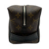 ルイ・ヴィトン LOUIS VUITTON トゥルース・トワレ M40378 ブラウン ブラック シルバー金具 モノグラム・マカサー メンズ セカンドバッグ