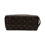 ルイ・ヴィトン LOUIS VUITTON トゥルース・トワレ M40378 ブラウン ブラック シルバー金具 モノグラム・マカサー メンズ セカンドバッグ