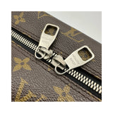 ルイ・ヴィトン LOUIS VUITTON トゥルース・トワレ M40378 ブラウン ブラック シルバー金具 モノグラム・マカサー メンズ セカンドバッグ