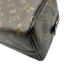 ルイ・ヴィトン LOUIS VUITTON トゥルース・トワレ M40378 ブラウン ブラック シルバー金具 モノグラム・マカサー メンズ セカンドバッグ