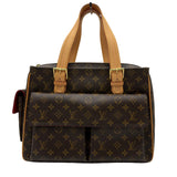 ルイ・ヴィトン LOUIS VUITTON ミュルティプリ・シテ M51162 ブラウン モノグラム/レザー レディース ショルダーバッグ