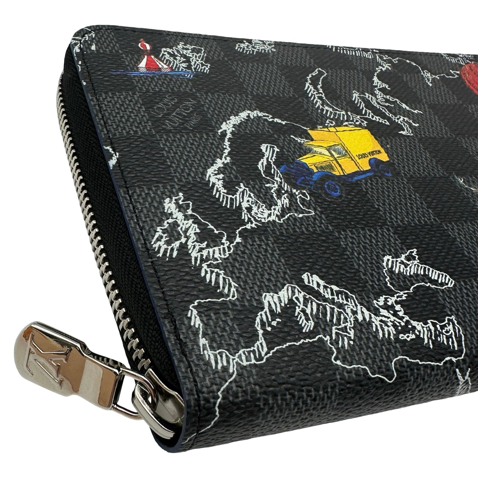 ルイ・ヴィトン LOUIS VUITTON マップ ジッピー オーガナイザーNM