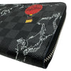 ルイ・ヴィトン LOUIS VUITTON マップ ジッピー オーガナイザーNM N40204 グレー ダミエ・グラフィット キャンバス メンズ 長財布