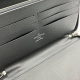 ルイ・ヴィトン LOUIS VUITTON マップ ジッピー オーガナイザーNM N40204 グレー ダミエ・グラフィット キャンバス メンズ 長財布