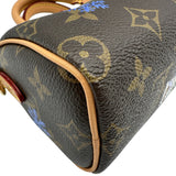 ルイ・ヴィトン LOUIS VUITTON ナノ・スピーディ M15330 ブラウン モノグラム ヴィヴィエンヌ/レザー レディース ショルダーバッグ