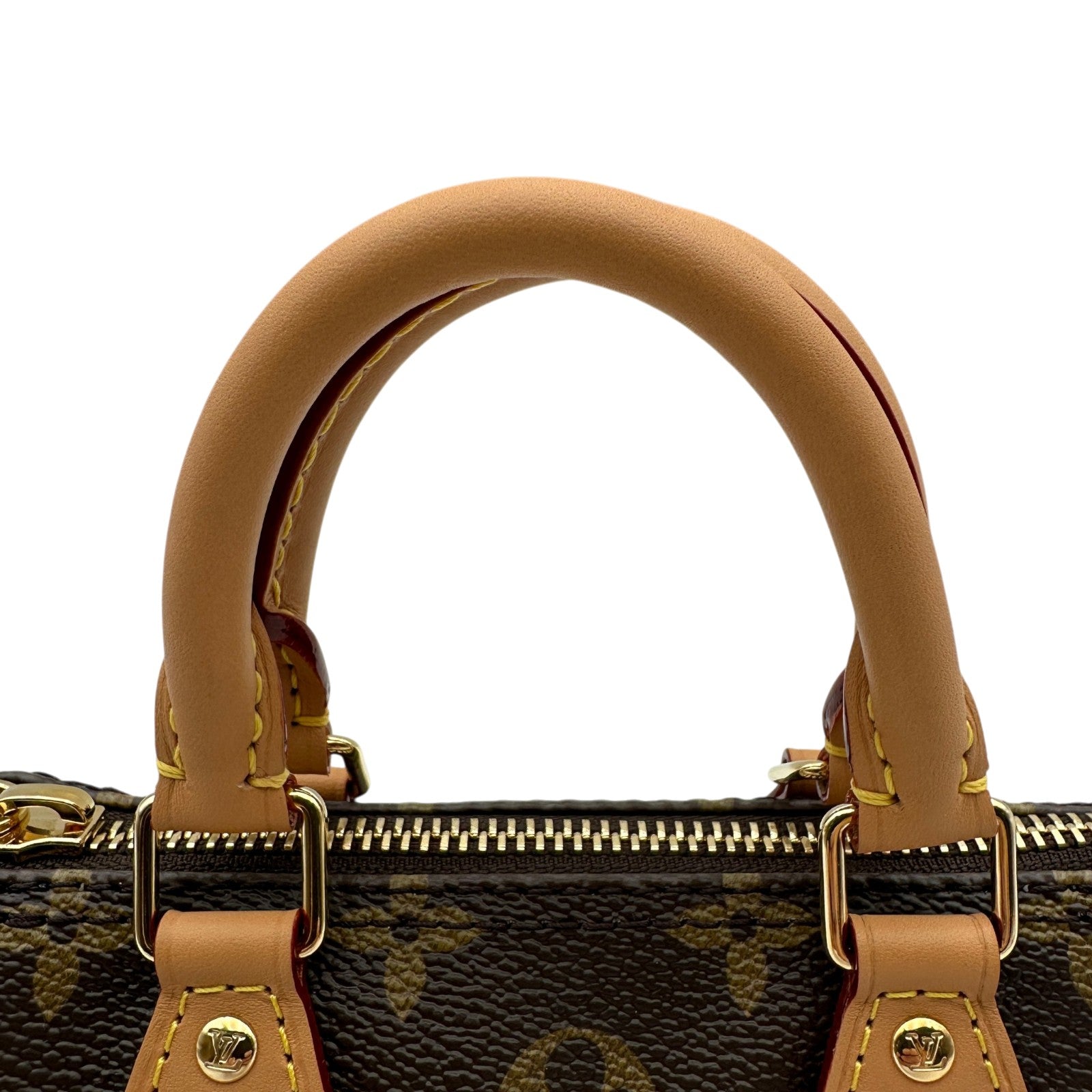 ルイ・ヴィトン LOUIS VUITTON ナノ・スピーディ M15330 ブラウン モノグラム ヴィヴィエンヌ/レザー レディース ショルダーバッグ ルイ・ヴィトン LOUIS VUITTON ナノ・スピーディ M15330 ブラウン