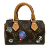 ルイ・ヴィトン LOUIS VUITTON ナノ・スピーディ M15330 ブラウン モノグラム ヴィヴィエンヌ/レザー レディース ショルダーバッグ