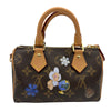ルイ・ヴィトン LOUIS VUITTON ナノ・スピーディ M15330 ブラウン モノグラム ヴィヴィエンヌ/レザー レディース ショルダーバッグ