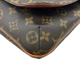 ルイ・ヴィトン LOUIS VUITTON ミュゼット・サルサ ショート M51258 ブラウン モノグラム・キャンバス レディース ショルダーバッグ