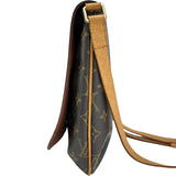 ルイ・ヴィトン LOUIS VUITTON ミュゼット・サルサ ロング M51387 ブラウン モノグラム・キャンバス レディース ショルダーバッグ