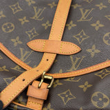 ルイ・ヴィトン LOUIS VUITTON ソミュール30 M42256 ブラウン モノグラム ユニセックス ショルダーバッグ メッセンジャーバッグ