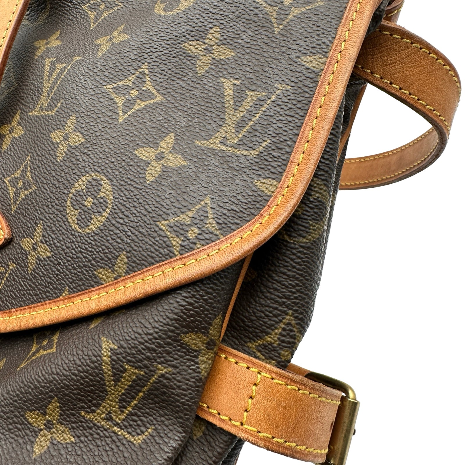 ルイ・ヴィトン LOUIS VUITTON ソミュール30 M42256 ブラウン