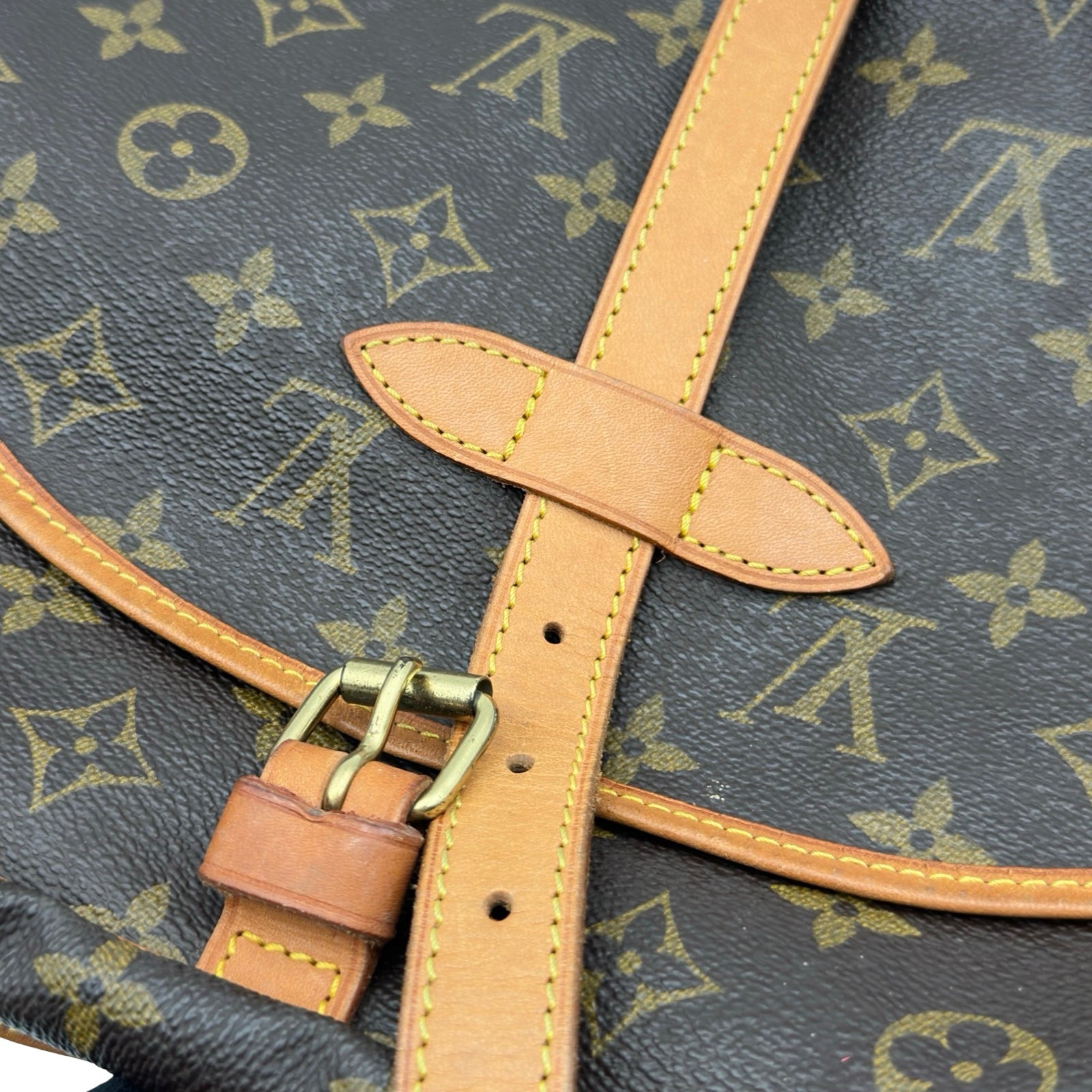 ルイ・ヴィトン LOUIS VUITTON ソミュール30 M42256 ブラウン