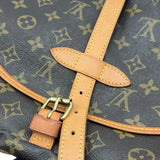 ルイ・ヴィトン LOUIS VUITTON ソミュール30 M42256 ブラウン モノグラム ユニセックス ショルダーバッグ メッセンジャーバッグ